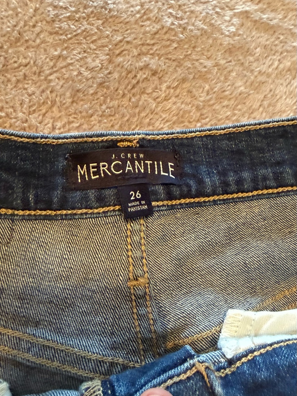J.Crew Factory | Rolled-Hem Denim Shorts | Classic Jean Shorts - Picture 2 of 8